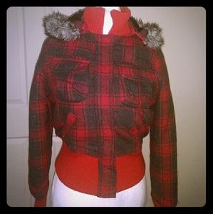 Red Plaid Jacket